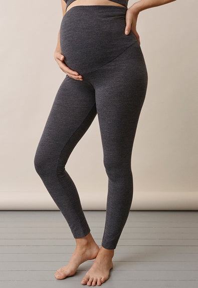 Maternity wool leggings
