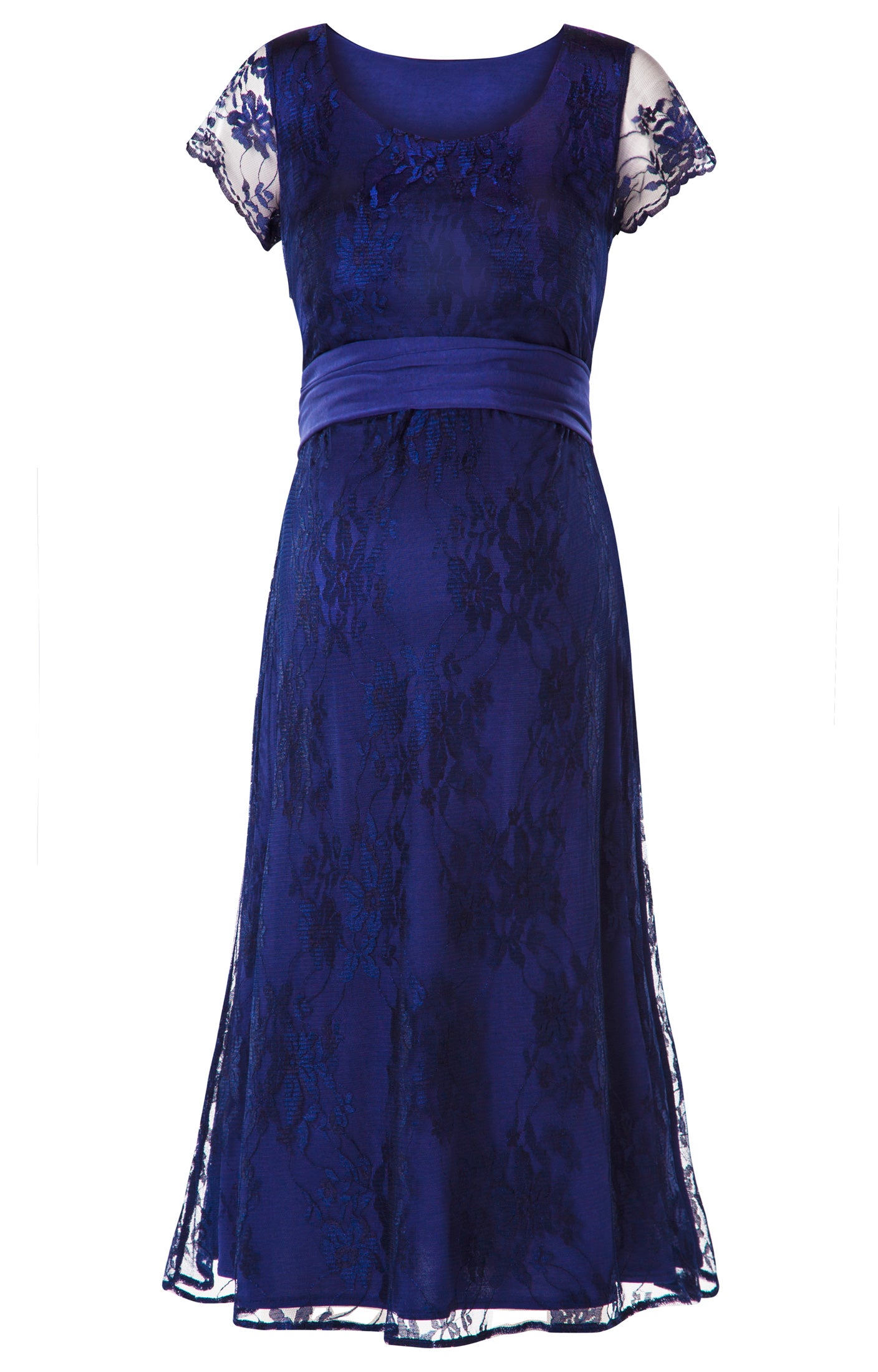 Amelia Maternity Lace Dress in Navy - Maternity Wedding Dresses, Evening  Wear and Party Clothes by Tiffany Rose UK