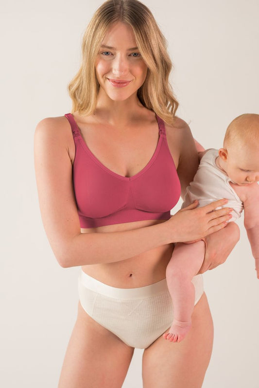 Boob Design Fast Food Maternity & Nursing Bra Stripe - Size Small