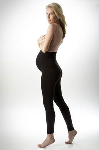Seraphine Tammy Under-Bump Bamboo Maternity Leggings - Grey (for an active  lifestyle!) woman