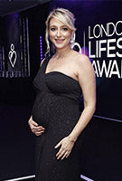 Tiffany Rose Maternity & Nursing Long Gown Eden Blush