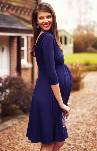 Naomi Maternity Nursing Dress Mulberry - Maternity Wedding Dresses, Evening  Wear and Party Clothes by Tiffany Rose CH